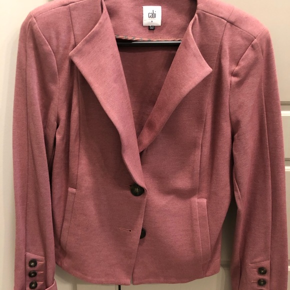 🌸Cabi blazer in pink. Size 8. Excellent condition - Picture 2 of 4